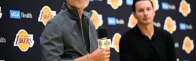 Kysports-曝湖人满意现有阵容！将专注买断市场 与多位球星有传闻但预计无动作|詹姆斯|洛杉矶湖人队|NBA常规赛|nba|交易_新浪体育_新浪新闻