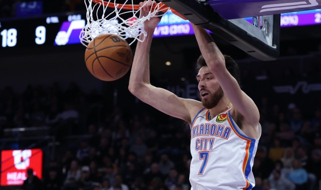 明日雷霆打绿军 霍姆格伦与卡鲁索将迎来复出 哈滕等5人缺席